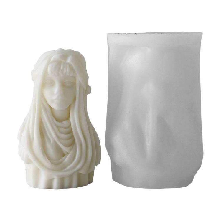 

Versatile Goddess Images Flexible Silicone Mould Portable Accessory for Crafting Detailed Statuettes and Ornament