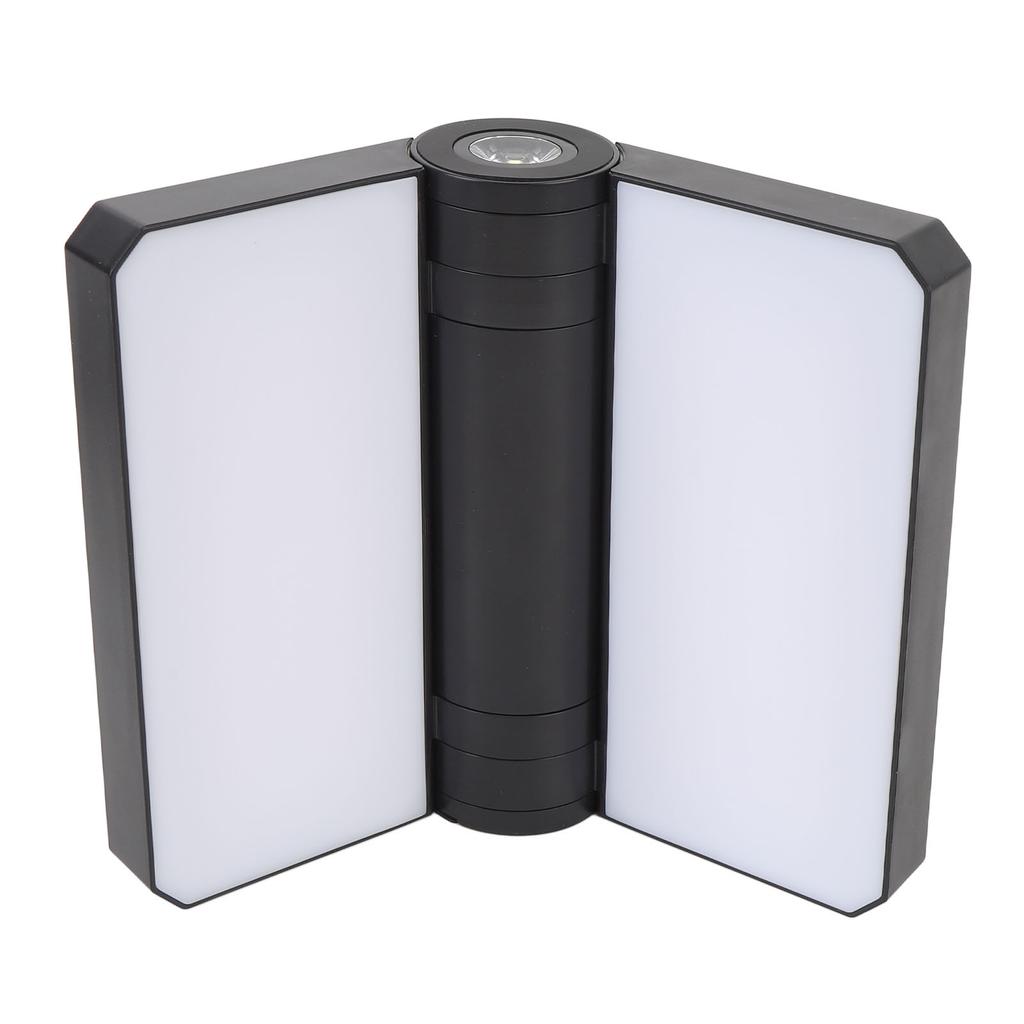 LED Camping Light Rechargeable Battery Powered with Flashlight Foldable 5000mAh Power Bank for Tent