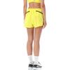 Adidas Colorblock Gestreifte Lässige Shorts Damen Shorts Gelb HS8196