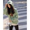 Demana Women's Winter Casual Hooded Fleece-Lined Sweatshirt