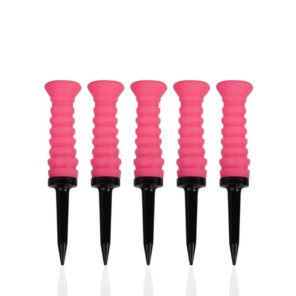 Colored Golf Tees Bulk Plastic Golf Cross Nails Stability Tee Holder Rubber Golf Tees Golf Tees