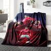 Ronaldo's Legacy Manchester United Blanket Durable Comfort Great for Office Chair Bedding Office Four Seasons Universal Playful Design