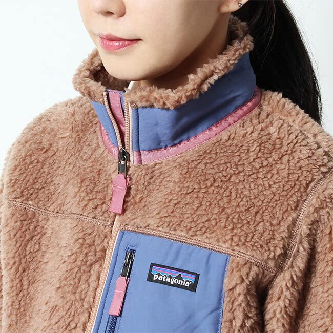 Klassisk jakke DAME KLASSISK JAKKE 23074 XS Størrelse PAMPAS TAN [Patagonia] Dame Retro-X RETRO-X [Brukt]
