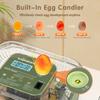 Smart Egg Incubator With Multiple Functions, Capacity for 12 Eggs, Compact, Household, Portable, Fully Automatic
