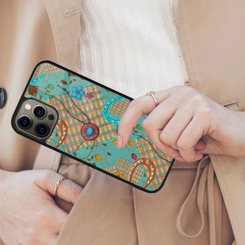 Cowboy Cowgirl Howdy Western Boho Magnetic Phone Case For APPLE iPhone 17 Air 16 14 13 12 Pro Max 15 Plus Wireless MagSafe Cover
