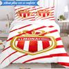 3PCS Monaco Monaco Printed Soft Bedding Set,Including 1pc Duvet Cover And 2pcs Pillowcases Perfect for Bedroom, Dormitory, Fan Gift