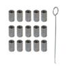 15Pcs Glow Plug Burner Strainer Screen with Tool Kit For Eberspacher D2 D4 D4S
