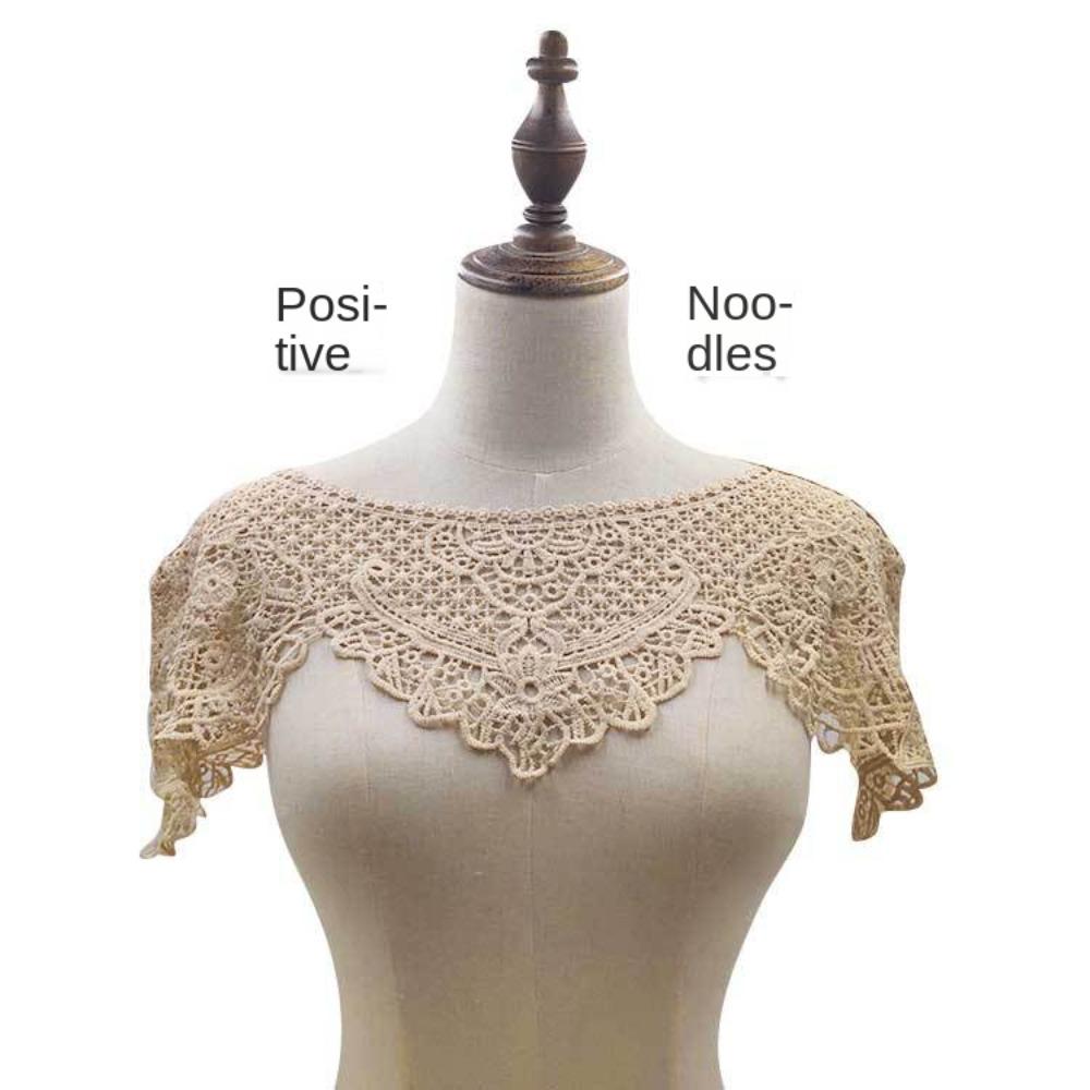 Lace Hollow Sunscreen Shawl Wrap Embroidered Bandana Foulard Evening Prom Cape Female Women