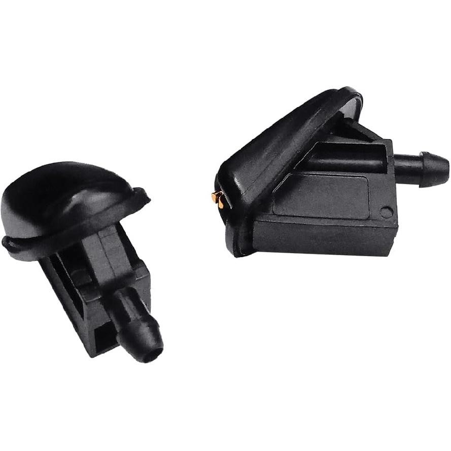 Premium Adjustable Wiper Washer Nozzles Non Heated Fit for Mini Cooper S JCW Cabrio Electric Clubman Countryman 2000- Front Windshield Washer Jet |