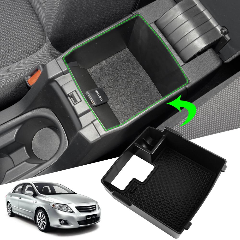 For Toyota Corolla Cross XG10 2021 2022 2023 2024 Hybrid Car Central Armrest Storage Box Organizer Tray Case Accessories