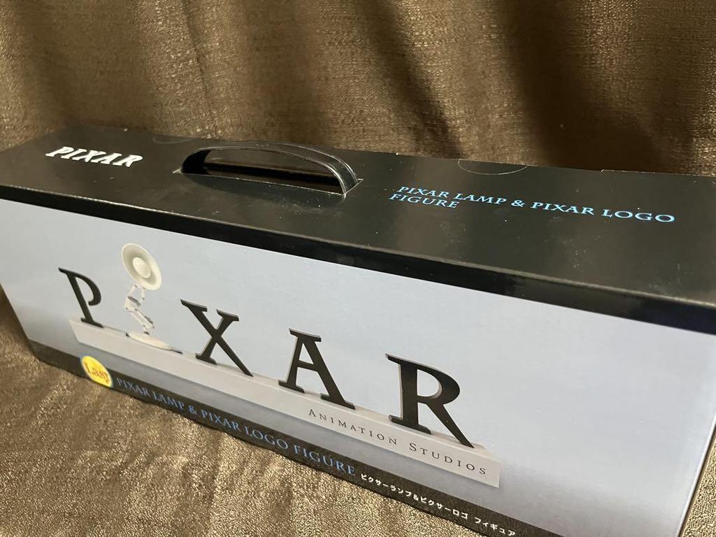 [USED] Pixar Happy Lottery Last Prize: Pixar Lamp & Pixar Logo Figure