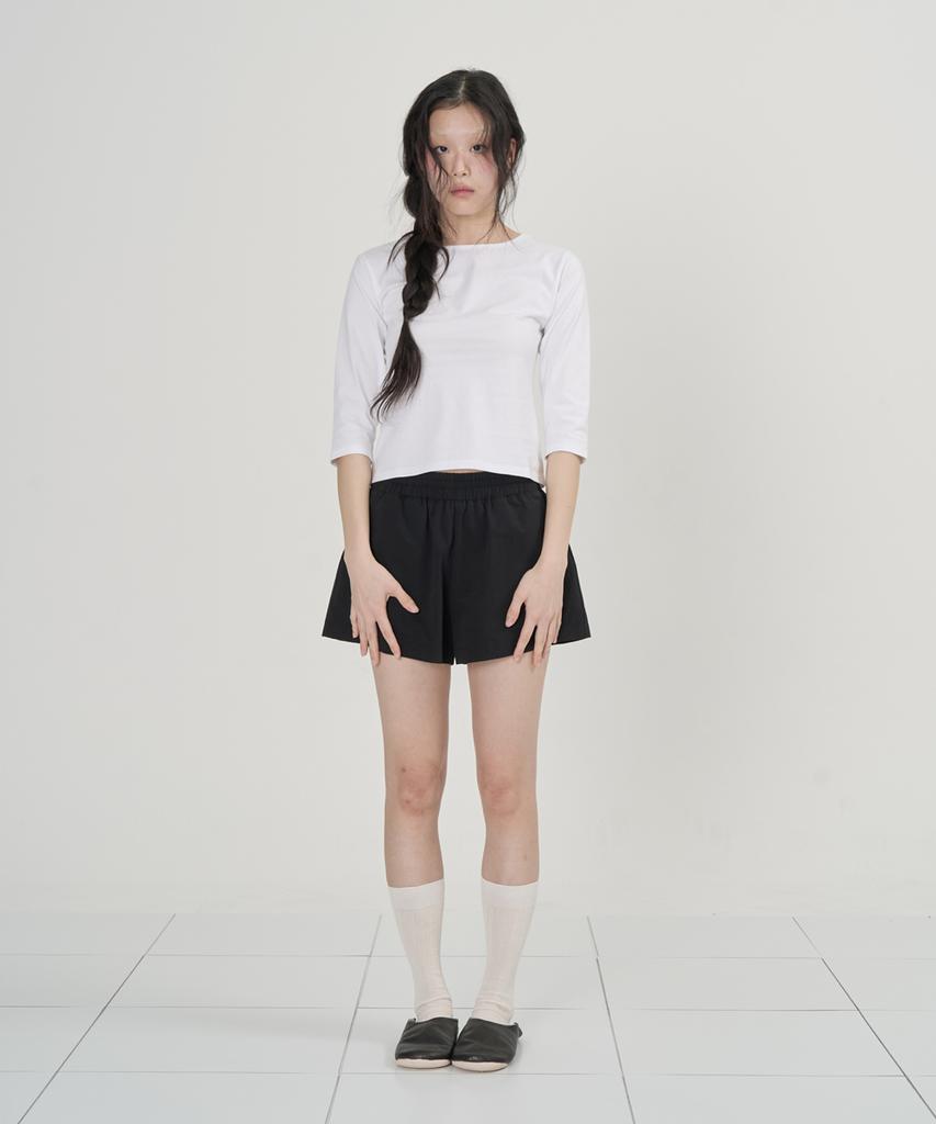 Ouas Basic Shorts Pants (Black)