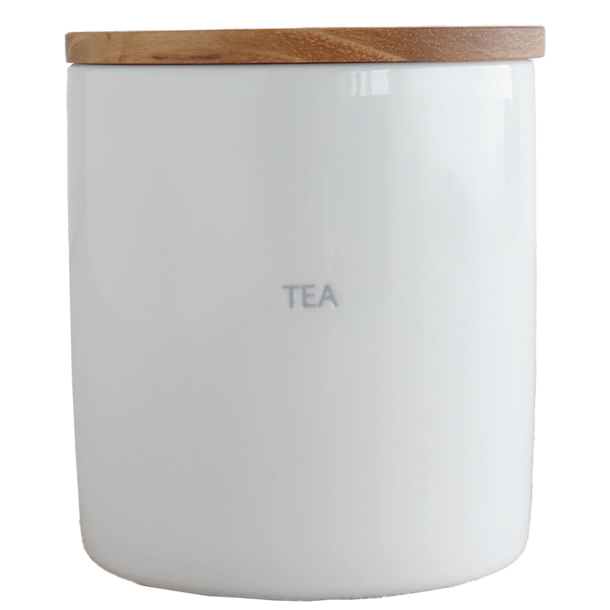 

LOLO | Storage Container | Tea | Canister | Made in Japan | Ceramic | Porcelain | Teak | With Lid |