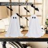 Halloween Ghost Decorations String Lights Spooky Ghosts Ornament Haunted House Prop for Home Parties Festivals