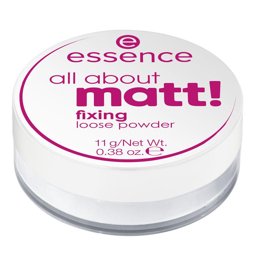 

Essence - Рассыпчатая фиксирующая пудра All About Matt! -