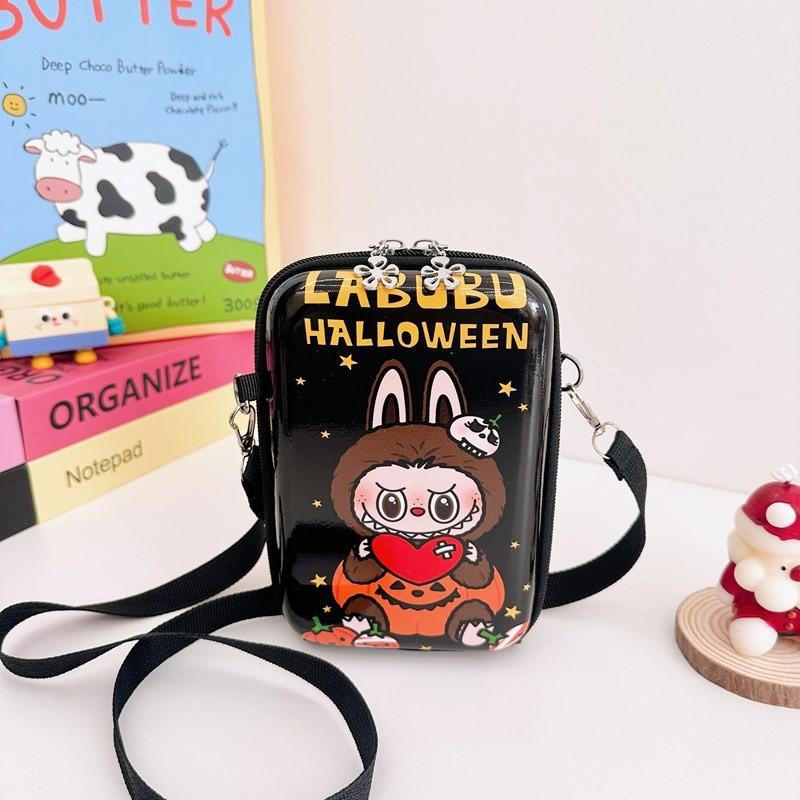Kids Shoulder Lovely Bag Chic Smartphone Holder With Cute Animal Patterns For Use Daily