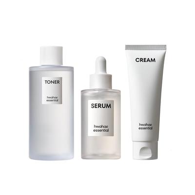 HWAHAE Essential Daily Toner + Serum + Creme Set 3 Artikel