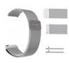 New GlacierX Milanese Magnetic Strap Silver Mesh Smartwatch Bracelet 22mm