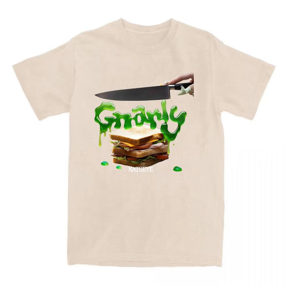 

Katseye Gnarly Tee Camiseta Short Sleeve Cotton Summer Tshirt for Female Casual Korean Girls Band Tshirts Fashion Women Shirts 4XL