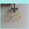 Heartshaped Silver Earrings With Unique Motif For Gift Giving To Women