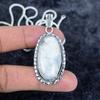 Rainbow Moonstone Gemstone 925 Sterling Silver Jewelry Pendant 2.25" M-2970