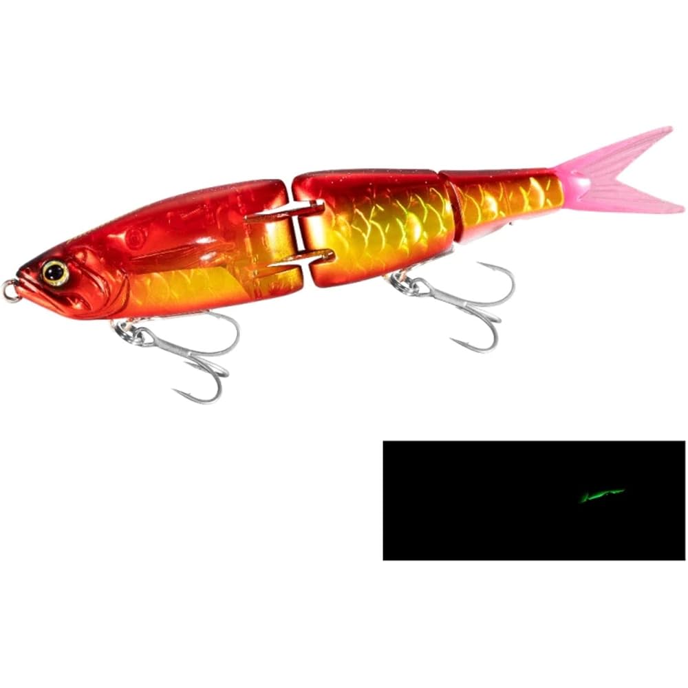 Shimano Armor Joint 150S Flash Boost XG-X15V 007 Red King Glow Fishing Lure