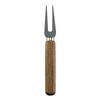 Stainless Steel Cheese and Butter Knife Set with Acacia Wood Handles - Includes Western Dinner Knives and Forks