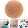 2 PCS Cork Massage Ball, for Relieving Muscle Tension & Trigger Points, Portable Back Shoulder Massage Tool