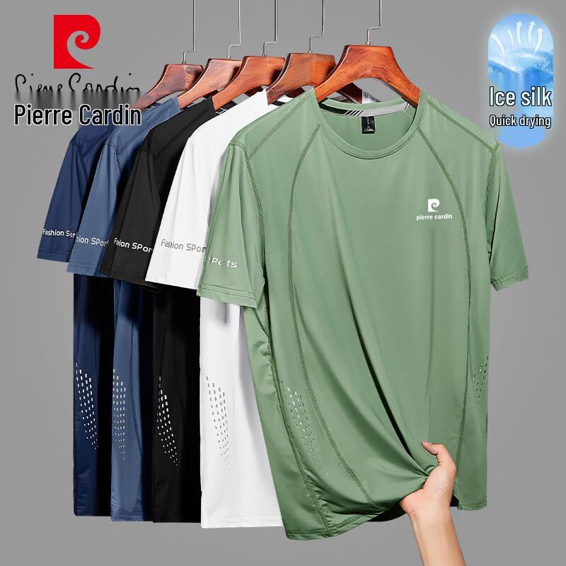 

Pierre Cardin Men s Lightweight Quick-Dry Sports T-Shirt 8XL