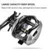 Baitcasting Reel 16KG Drag Power 6+1 BB 6.3:1 Single Handle Fishing Reel with Magnetic Brake System