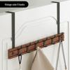 YIXI Over-Door 6-Hook Bamboo Hanger