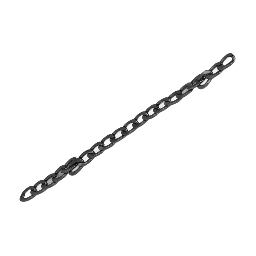 10m Aluminium-Kettengliederkette Elegante Rostbeständige Metall-Kettenglieder für Halsketten Schmuckherstellung Basteln