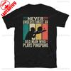 Old Man Ping Pong Retro Vintage T-shirt