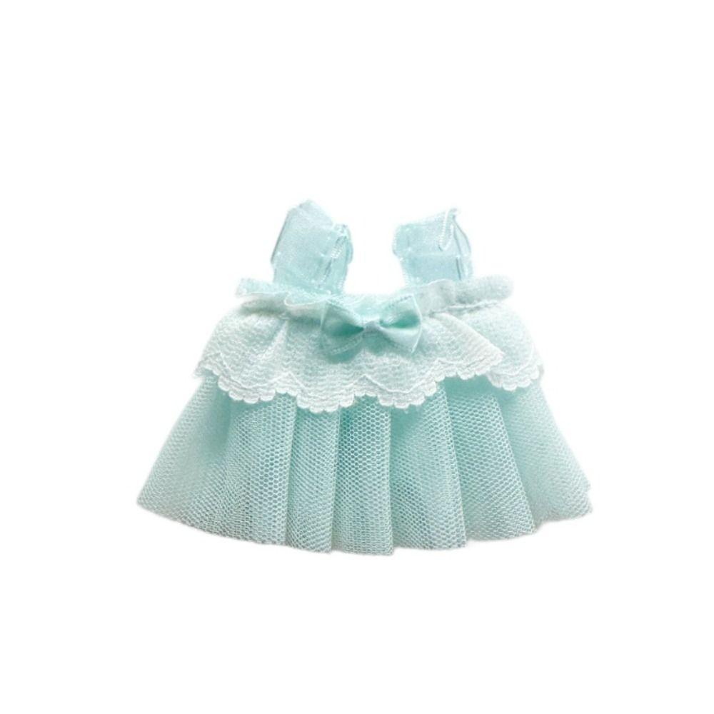 Accessories Doll Lovely Clothes with Headband Decoration Plush Dolls Clothes  For 10cm Cotton Doll