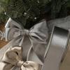 2.5cm Wide Silk Velvet Ribbon Double-sided Gift Wrap Tie  Floral Arrangements