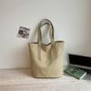Borsa a Spalla Monocolore da Donna Borsa Tote di Grande Capacità