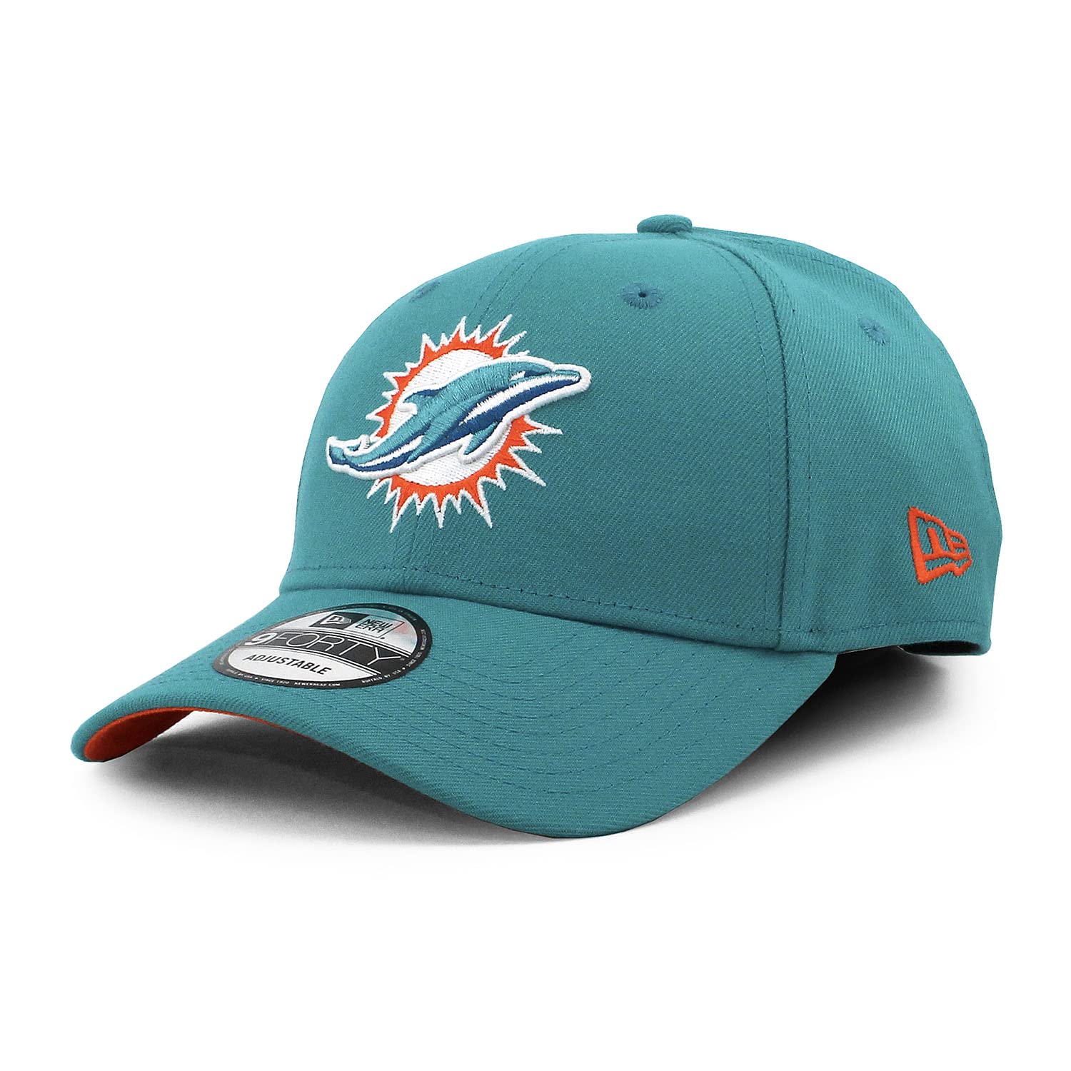 

New Era 9FORTY Miami Dolphins NFL THE LEAGUE ADJUSTABLE 940 CAP, Aqua, [Used]