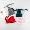 Home Girls Salon Women Pink Satin Storage Bags Silk Wig Pouch Wig Packaging Tools Anti Dust Wig Bag