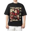 2026 New Demon Slayer Kyojuro Rengoku Printed Short Sleeve Tshirt Mens and Womens Tshirt Mens Tops Sports Tshirt Harajuku