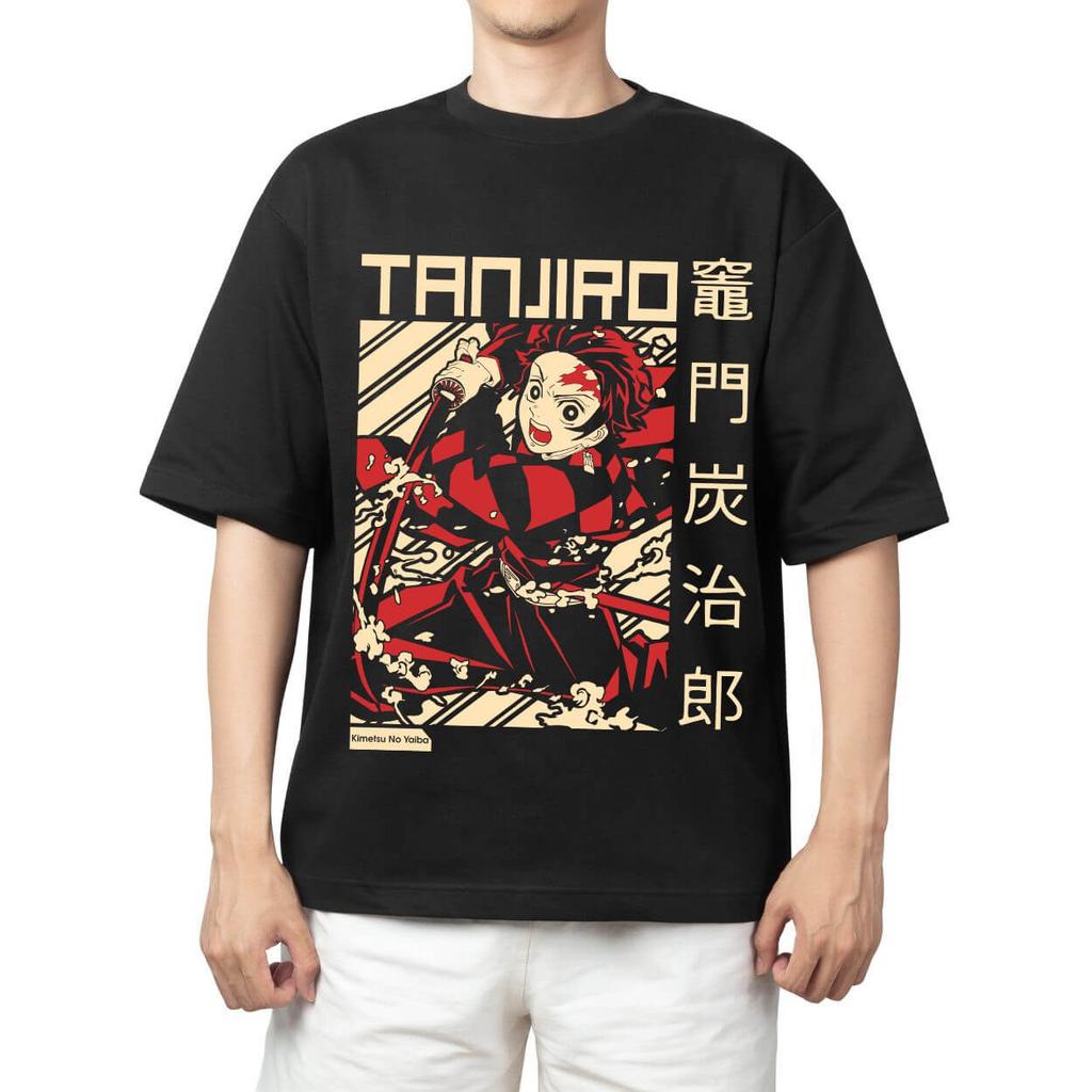 2026 New Demon Slayer Kyojuro Rengoku Printed Short Sleeve Tshirt Mens and Womens Tshirt Mens Tops Sports Tshirt Harajuku