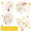 Iysoll Birthday Balloon Decoration Set Gold Happy Birthday Garland Confetti Balloons Party Celebration Unisex