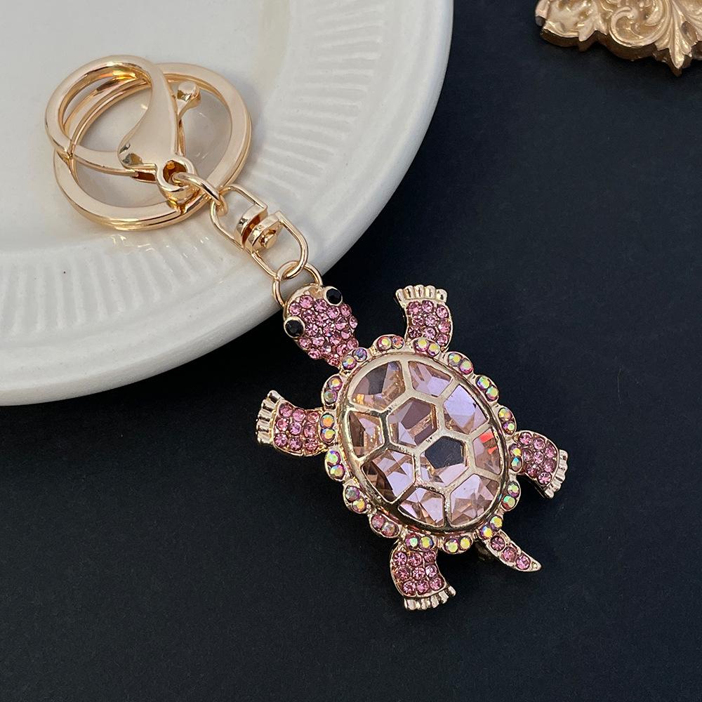Cute Turtle Car Keychain Creative Gift Fashion Key Ring