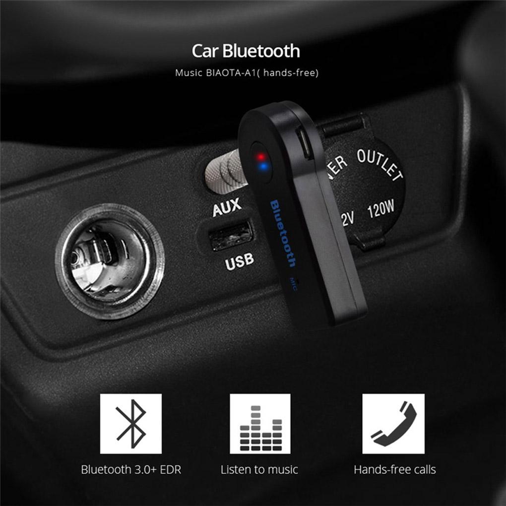3.5mm Audio Stereo Receiver Equipment Transmission Device Car Music AUX Sound Adapter Connector Tool Receiving Devices