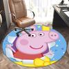 Peppa Pig Chair Mat Round Rug-Office Carpet, Non-slip, Suitable for Living Rooms, Bedrooms Decor.1205033a