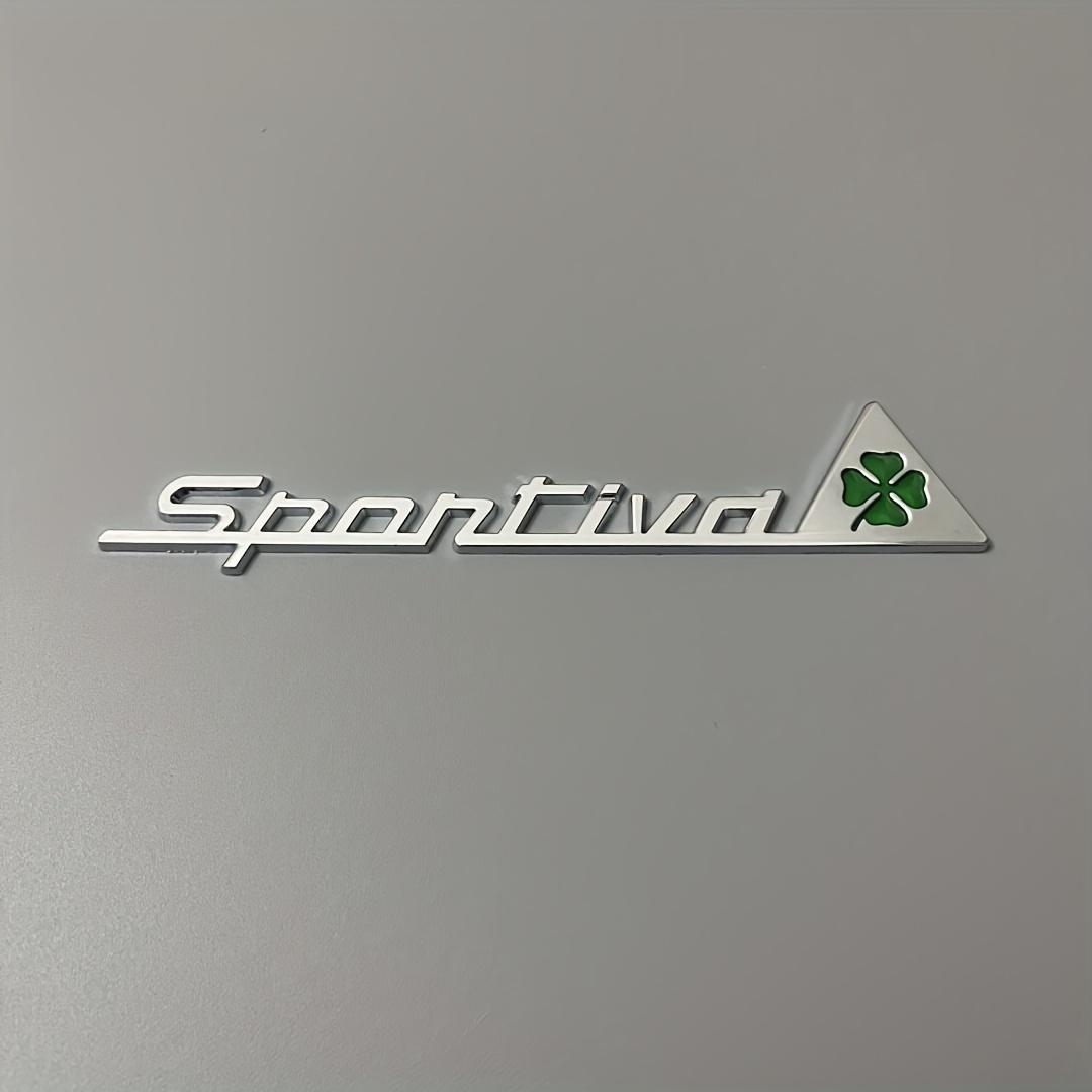 1pc Car Metal SPORTIVA Emblem Side and Rear Logo