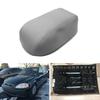1*Gray Leather Synthetic Center Console Armrest Cover For Honda Civic 1996-2000