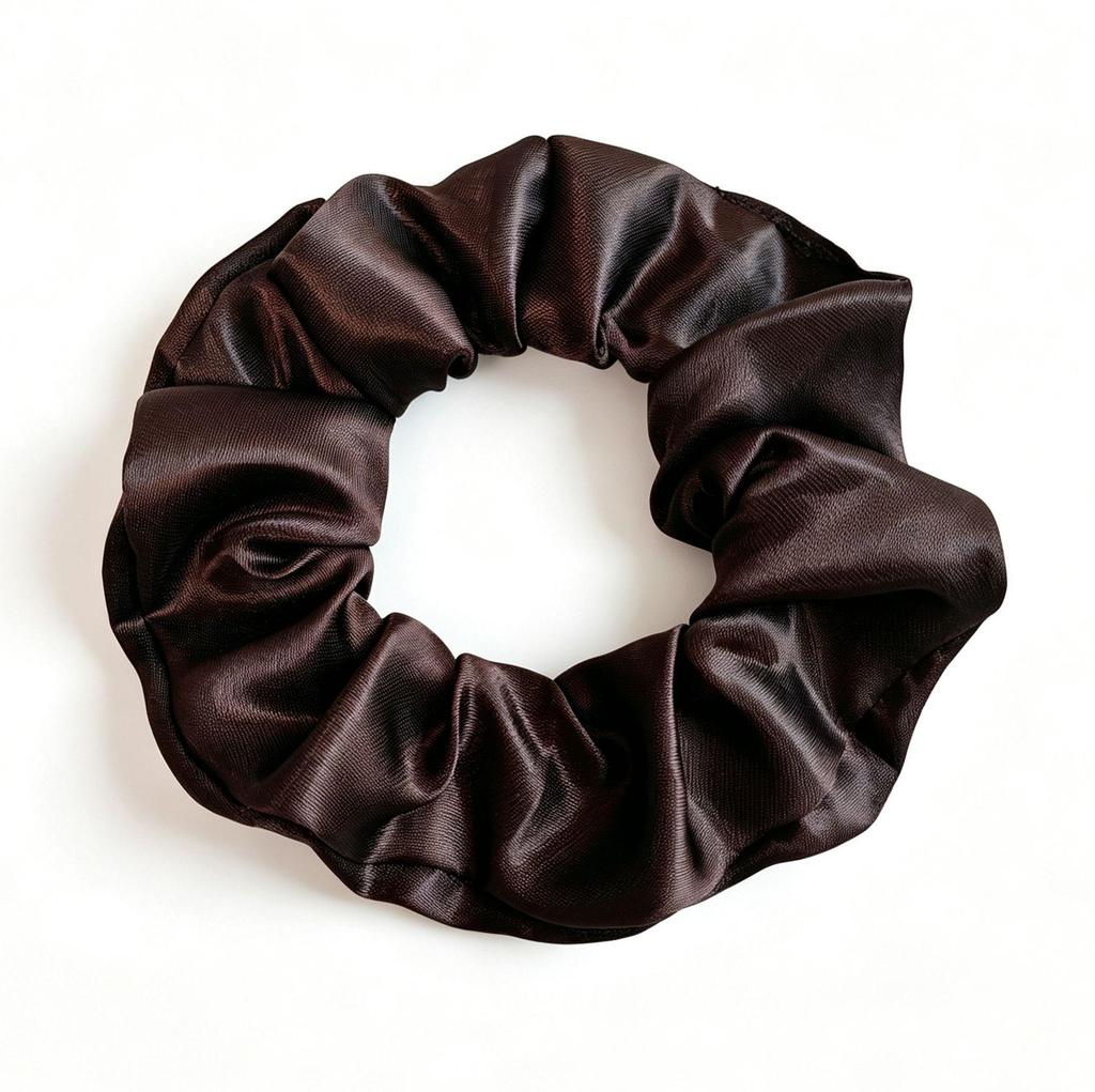 Elastico per capelli in raso di seta: Elastico per Capelli in Gomma di Alta Gamma per Chignon Eleganti