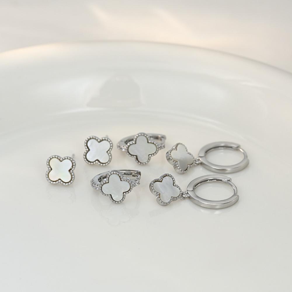 Neues Kleeblatt-Ohrring-Set - 3 Paar Hochwertige Exquisite Ohrringe für Damen