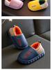 Boys' and Girls' Waterproof Winter Cotton Slippers with Plush Lining, Soft Thick Sole, Available in Small, Medium, and Large.