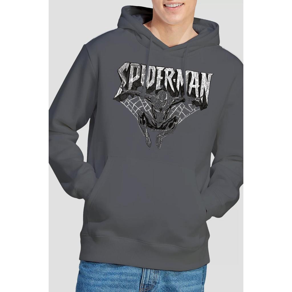 Marvel Mens Spider-Man Sketch Hoodie